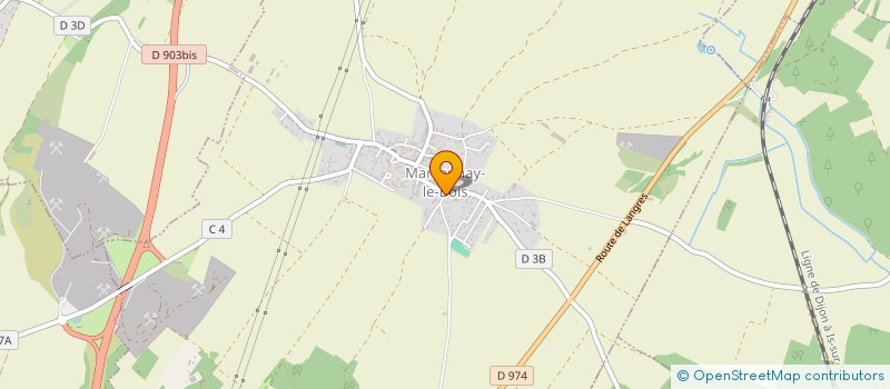 localisation de l'entreprise MADAME PAULINE DEGRET  MARSANNAY-LE-BOIS