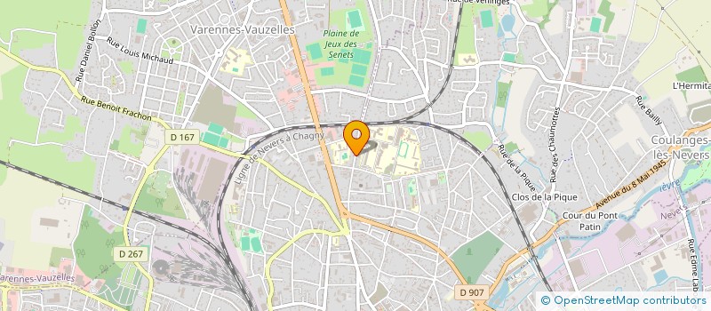 localisation de l'entreprise MADAME PAULINE DELACHAUME à NEVERS