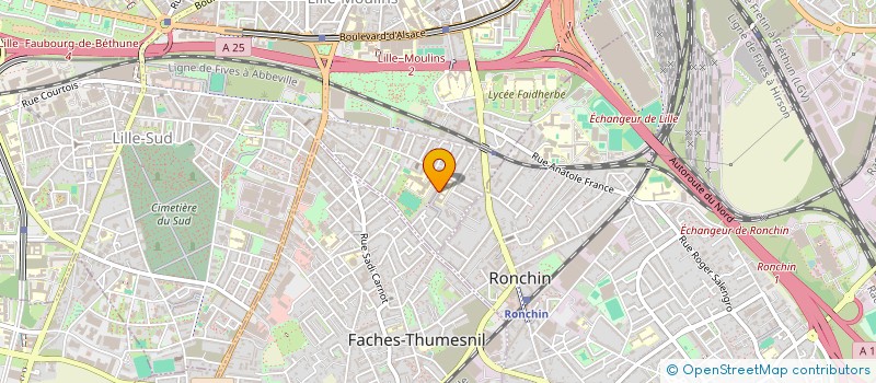 localisation de l'entreprise MADAME PAULINE DELATTRE à LILLE