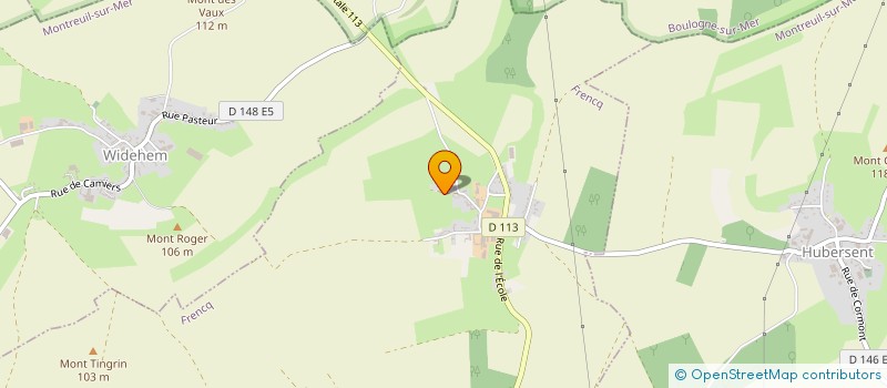 localisation de l'entreprise MADAME PAULINE DELOT  FRENCQ