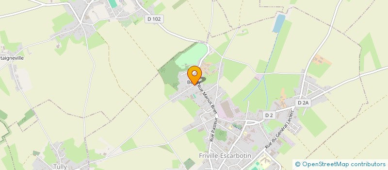 localisation de l'entreprise MADAME PAULINE DELOUBRIERE  FEUQUIERES-EN-VIMEU