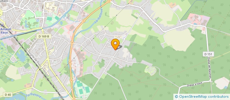 localisation de l'entreprise MADAME PAULINE DEMAREST  SAINT-AMAND-LES-EAUX