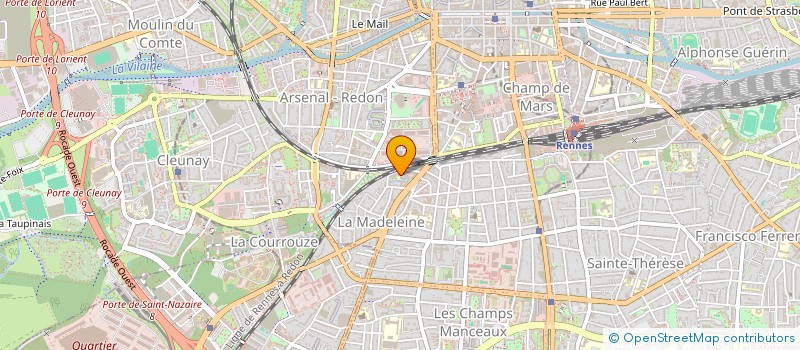 localisation de l'entreprise MADAME PAULINE DEMOLEON à RENNES