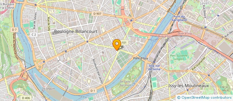 localisation de l'entreprise MADAME PAULINE DEMOLIN à BOULOGNE-BILLANCOURT