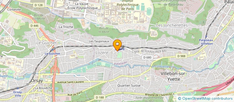 localisation de l'entreprise MADAME PAULINE DEMON à PALAISEAU