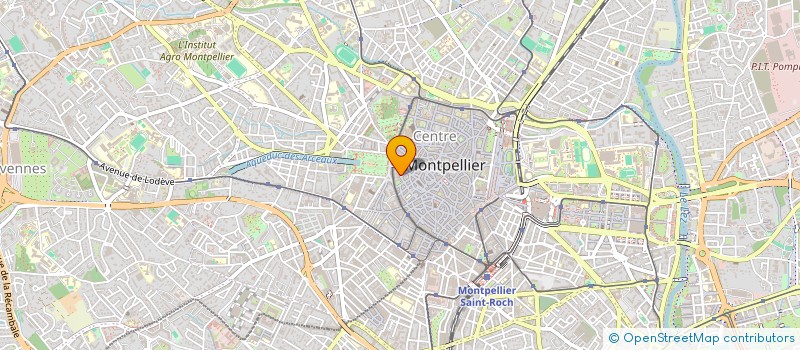 localisation de l'entreprise MADAME PAULINE DEMONTE--EL KAMMOUR à MONTPELLIER