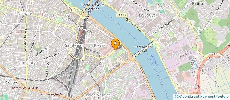 localisation de l'entreprise MADAME PAULINE DENICOURT  BORDEAUX