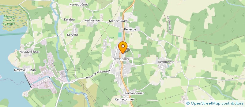 localisation de l'entreprise MADAME PAULINE DEROFF  BRENNILIS