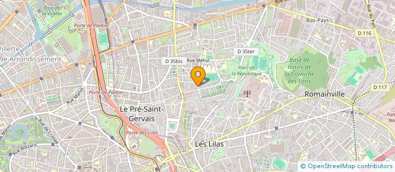 localisation de l'entreprise MADAME PAULINE DESCHAMPS  PARIS