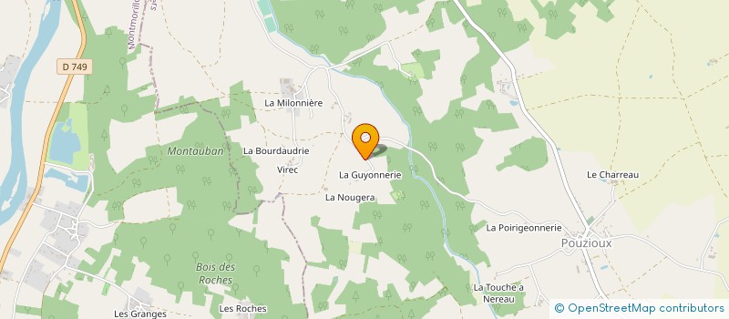 localisation de l'entreprise MADAME PAULINE DESMAZIERES  SAINT-PIERRE-DE-MAILLE