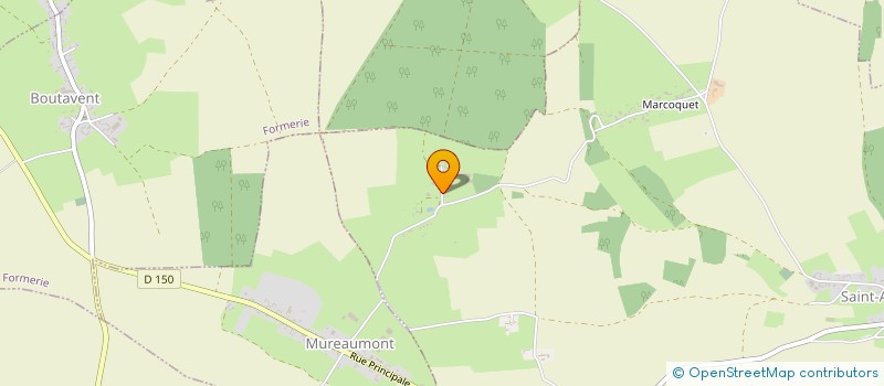 localisation de l'entreprise MADAME PAULINE DESRIAUX  SAINT-ARNOULT