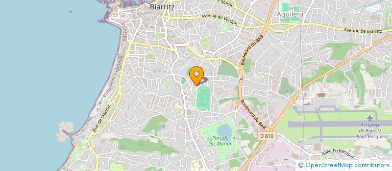 localisation de l'entreprise MADAME PAULINE DESURMONT à BIARRITZ