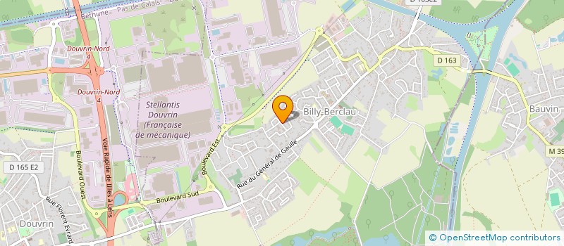 localisation de l'entreprise MADAME PAULINE DETKA  BILLY-BERCLAU