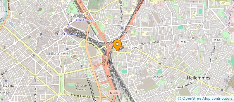 localisation de l'entreprise MADAME PAULINE DEUDON à LILLE