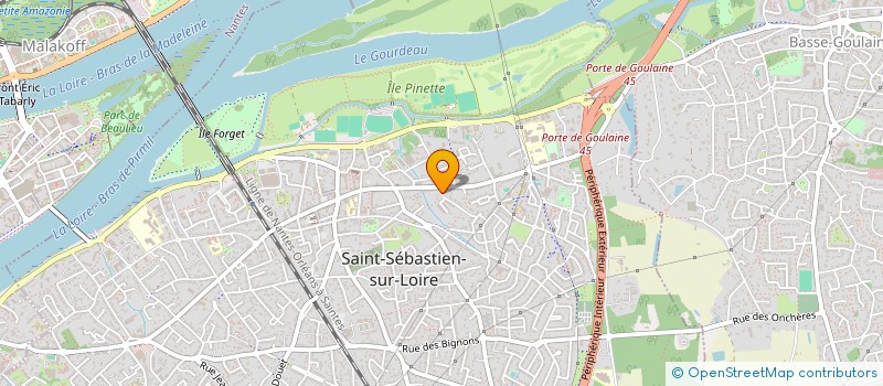 localisation de l'entreprise MADAME PAULINE DEVAUD  SAINT-SEBASTIEN-SUR-LOIRE