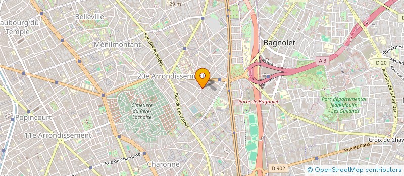 localisation de l'entreprise MADAME PAULINE DI BARTOLO  PARIS