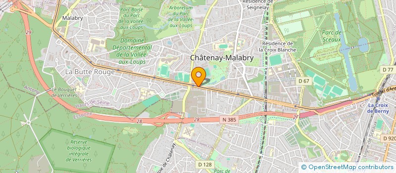 localisation de l'entreprise MADAME PAULINE DIS  CHATENAY-MALABRY