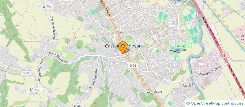 localisation de l'entreprise MADAME PAULINE DOMENECH à CASTANET-TOLOSAN