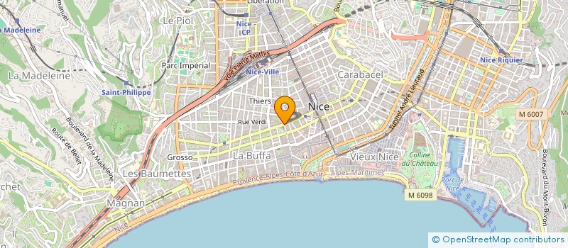 localisation de l'entreprise MADAME PAULINE DORAS  NICE