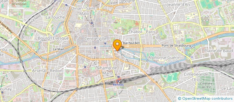 localisation de l'entreprise MADAME PAULINE DOUGE  RENNES