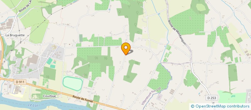 localisation de l'entreprise MADAME PAULINE DOULUT  VILLENEUVE-SUR-LOT