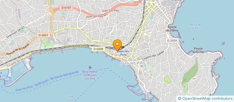 localisation de l'entreprise MADAME PAULINE DOUMECHE à ANTIBES