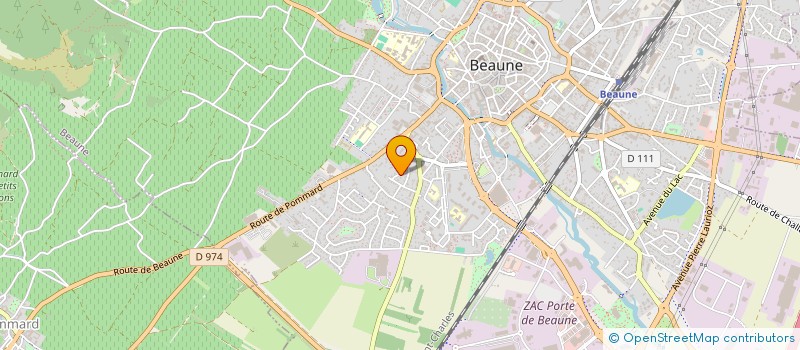 localisation de l'entreprise MADAME PAULINE DREY à BEAUNE