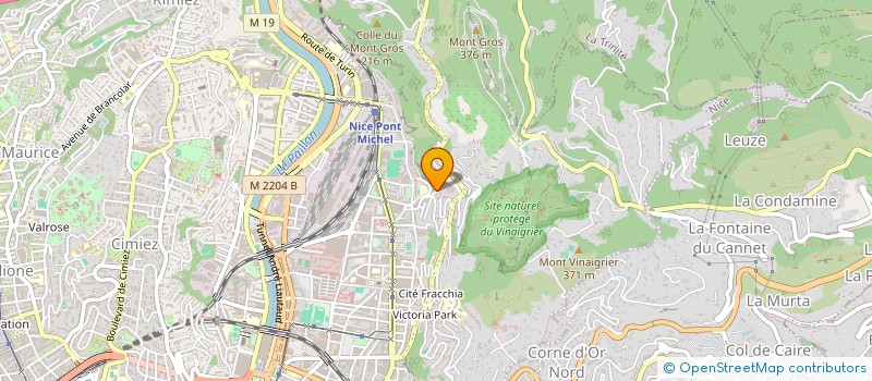 localisation de l'entreprise MADAME PAULINE DREZET à NICE