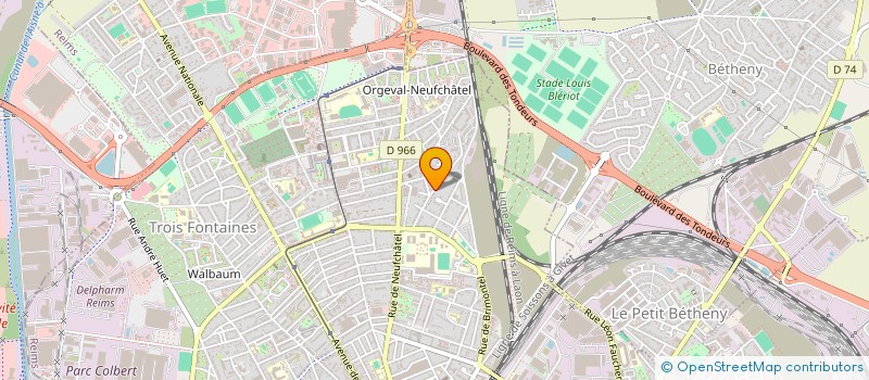 localisation de l'entreprise MADAME PAULINE DROUIN  REIMS