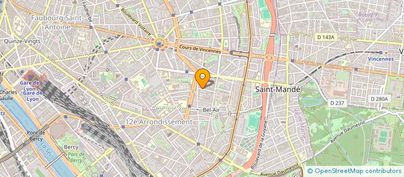 localisation de l'entreprise MADAME PAULINE DUBOIS GRAFFIN  PARIS