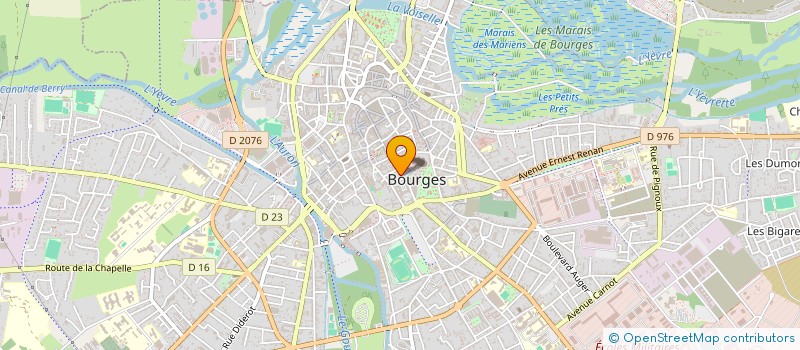 localisation de l'entreprise MADAME PAULINE DUCHAND à BOURGES