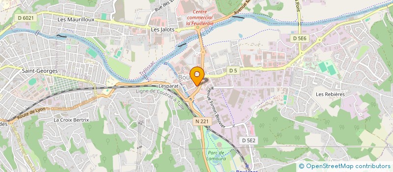 localisation de l'entreprise MADAME PAULINE DUCHESNE  SANILHAC