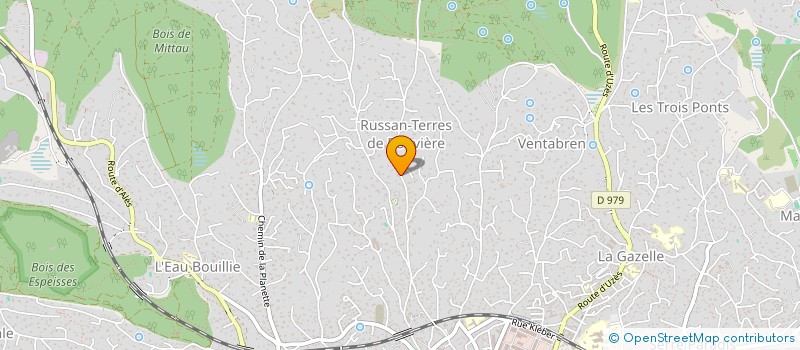 localisation de l'entreprise MADAME PAULINE DUDEK  BLAUZAC