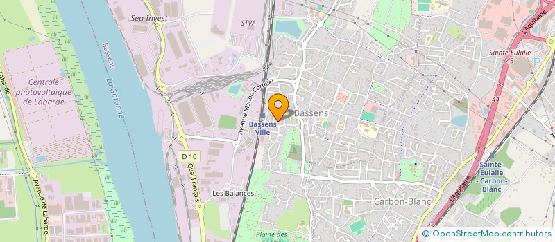 localisation de l'entreprise MADAME PAULINE DUFLOT  AMBARES-ET-LAGRAVE