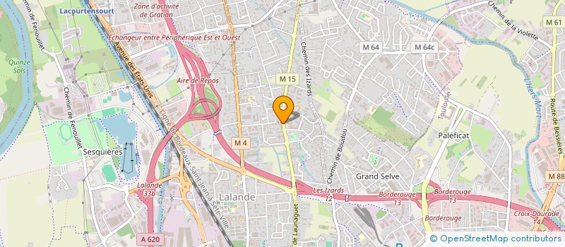 localisation de l'entreprise MADAME PAULINE DUFOUR à TOULOUSE