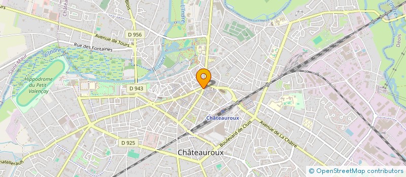 localisation de l'entreprise MADAME PAULINE DUHAMEL à CHATEAUROUX