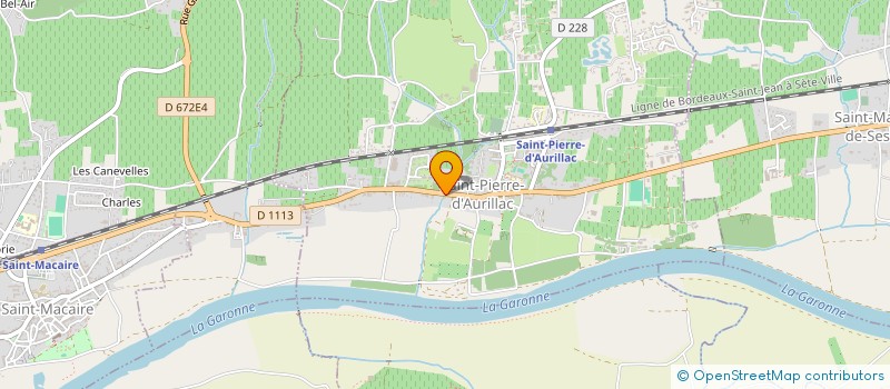 localisation de l'entreprise MADAME PAULINE DULAC à SAINT-PIERRE-D'AURILLAC