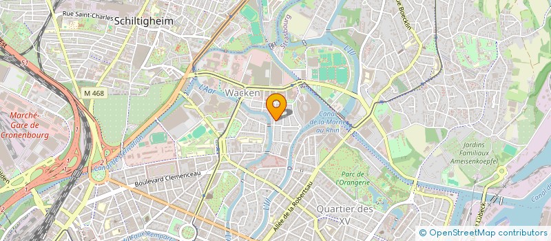 localisation de l'entreprise MADAME PAULINE DULCK à STRASBOURG