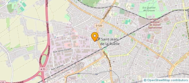localisation de l'entreprise MADAME PAULINE DUPEU à SAINT-JEAN-DE-LA-RUELLE