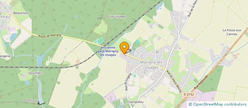 localisation de l'entreprise MADAME PAULINE DUPONT à MARIGNY-LES-USAGES