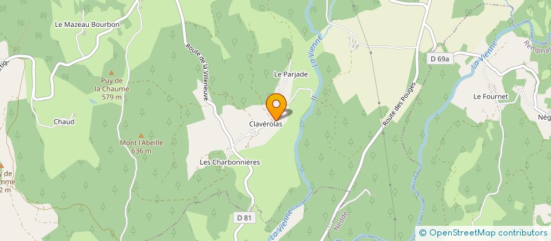 localisation de l'entreprise MADAME PAULINE DUPUY à NEDDE
