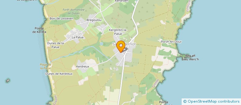 localisation de l'entreprise MADAME PAULINE DUQUENOY  CROZON