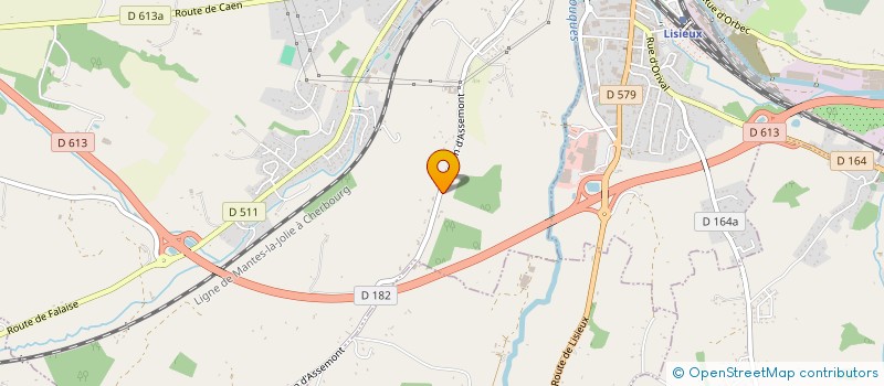 localisation de l'entreprise MADAME PAULINE DURAND  AMFREVILLE