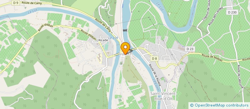 localisation de l'entreprise MADAME PAULINE DURET  LUZECH