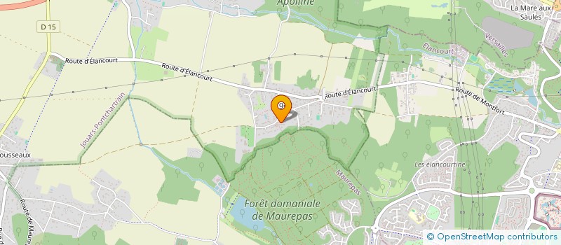 localisation de l'entreprise MADAME PAULINE DUTAT  JOUARS-PONTCHARTRAIN