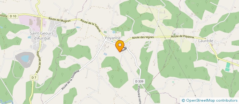 localisation de l'entreprise MADAME PAULINE DUTREUX  LEZIGNAN