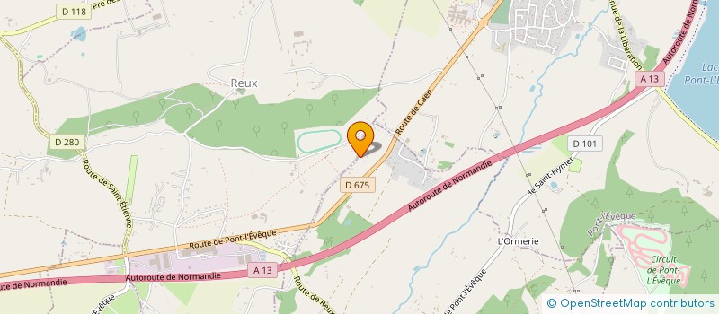 localisation de l'entreprise MADAME PAULINE DUVAL  SAINT-HYMER