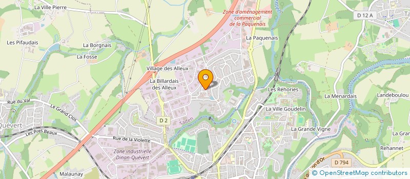 localisation de l'entreprise MADAME PAULINE DUVAL  TADEN