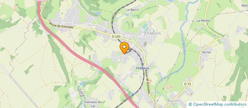 localisation de l'entreprise MADAME PAULINE DUVALET  RENAGE