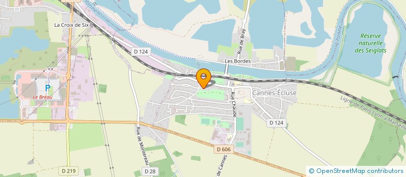 localisation de l'entreprise MADAME PAULINE EKALLE LONGUE  CANNES-ECLUSE